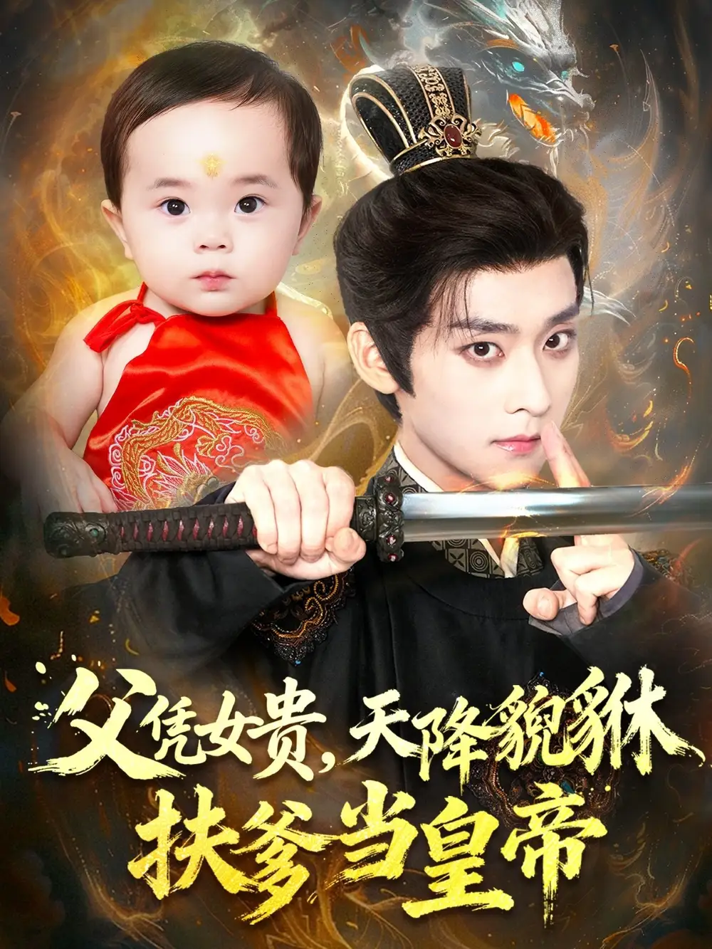 短剧《父凭女贵，天降貔貅扶爹当皇帝》高清全集免费在线观看