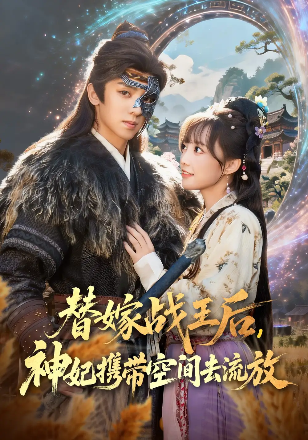 替嫁战王后，神妃携带空间去流放（80集）周恒宇＆范薇海报